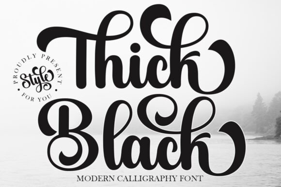 Download Thick Black - Black Collection