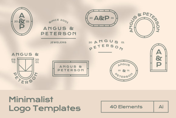 Download Minimalist Logo Templates - Minimalist logo Collection