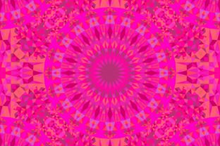 Download Pink Seamless Triangle Mandala Pattern - Triangle mandala Collection