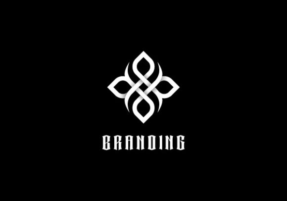Download Logo Element Symbol Diamond Gothic Black - Black Collection