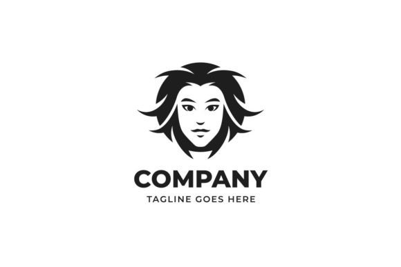 Download Woman Head Beauty Hair Salon Logo - Premium Resources