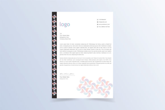 Download Creative Modern Letter Head Template - Modern Collection