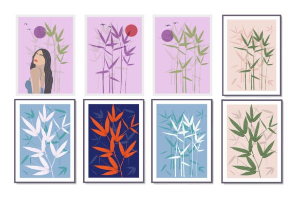 Download Modern Bamboo Poster Set - Modern Collection
